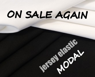 Jersey elastic MODAL on sale again