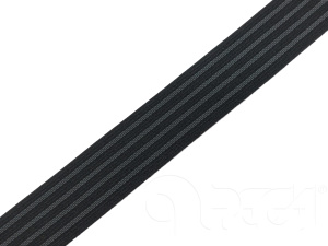 Woven antislip elastic